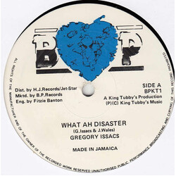 Gregory Isaacs / Josey Wales / Sugar Minott What A Disaster / After The Storm USED VINYL 12INCH 45 RPM SINGLE