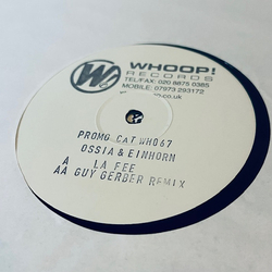 Ian Ossia / Joel Einhorn La Fee USED VINYL 12INCH 33 S RPM PROMO WHITE LABEL