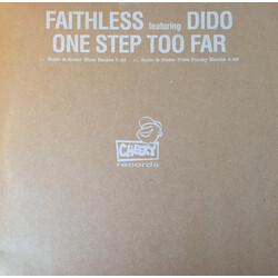 Faithless / Dido One Step Too Far USED VINYL 12INCH 45 RPM SINGLE PROMO