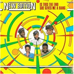 New Edition Is This The End / She Gives Me A Bang USED VINYL 12INCH