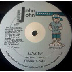 Frankie Paul Link Up Vinyl 12" USED