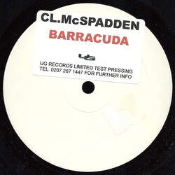 CL McSpadden Barrucuda USED VINYL 12INCH TEST PRESSING WHITE LABEL