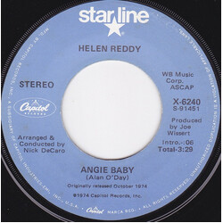 Helen Reddy Angie Baby / Emotion USED VINYL 7INCH 45 RPM SINGLE STEREO