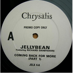 John "Jellybean" Benitez / Richard Darbyshire Coming Back For More USED VINYL 12INCH PROMO 45 RPM