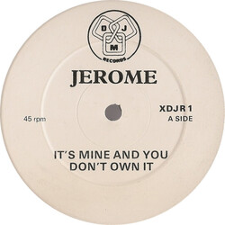Steve Jerome (2) It's Mine And You Don't Own It USED VINYL 12INCH PROMO LIMITED EDITION