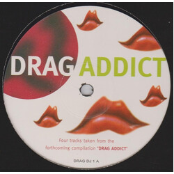 Various Drag Addict USED VINYL 12INCH SAMPLER 33 S RPM