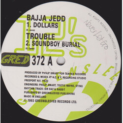 Bajja Jedd / Trouble (41) Dollars / SoundBoy Burial USED VINYL 12INCH