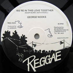 George Nooks We're In This Love Together USED VINYL 12INCH 45 RPM SINGLE