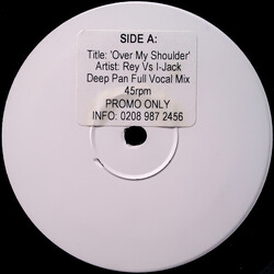 Rey / I-Jack Over My Shoulder USED VINYL 12INCH PROMO WHITE LABEL