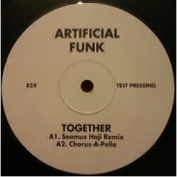 Artificial Funk Together USED VINYL 12INCH TEST PRESSING