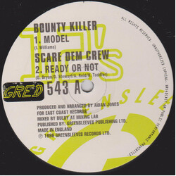 Bounty Killer / Scare Dem Crew Model / Ready Or Not USED VINYL 12INCH 45 RPM