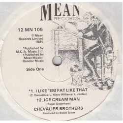The Chevalier Brothers I Like 'Em Fat Like That USED VINYL 12INCH