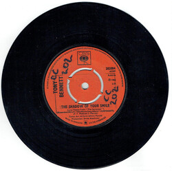 Tony Bennett The Shadow Of Your Smile / The Second Time Around USED VINYL 7INCH 45 RPM