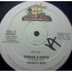 Spragga Benz Things A Gwan USED VINYL 12INCH 45 RPM