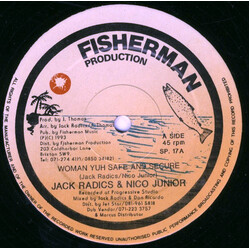 Jack Radics / Nico Junior Woman Yuh Safe And Secure USED VINYL 12INCH