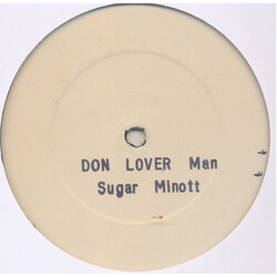 Sugar Minott / Nigger Mikey Don Lover Man / Wi A Them Lover USED VINYL 12INCH 45 RPM WHITE LABEL