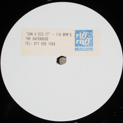 The Safehouse Can U Dig It USED VINYL 12INCH PROMO