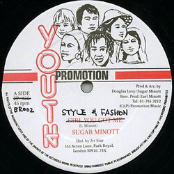 Sugar Minott / Tony Tuff Style And Fashion USED VINYL 12INCH