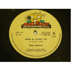 Buju Banton Man A Look Yu USED VINYL 12INCH 45 RPM