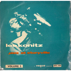 Lee Konitz Jazz At Storyville Volume 2 USED VINYL 7INCH 45 RPM EP