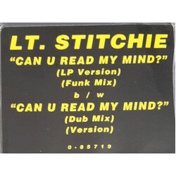 Lieutenant Stitchie Can You Read My Mind ? USED VINYL 12INCH MAXI-SINGLE 45 RPM