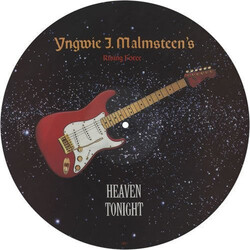 Yngwie J. Malmsteen's Rising Force Heaven Tonight USED VINYL 12INCH 45 RPM SINGLE PICTURE DISC