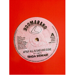 Tinga Stewart After All Is Said And Done USED VINYL 12INCH 45 RPM STEREO