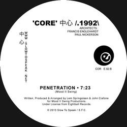 Mood II Swing 'Core' -Ã /.1992\ : I Need Your Luv / Penetration USED VINYL 12INCH