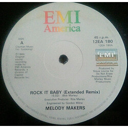 The Melody Makers Rock It Baby USED VINYL 12INCH 45 RPM SINGLE