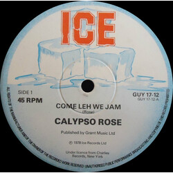 Calypso Rose Come Leh We Jam USED VINYL 12INCH 45 RPM