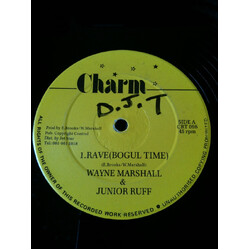 Wayne Marshall (3) / Junior Ruff Rave (Bogul Time) USED VINYL 12INCH 45 RPM