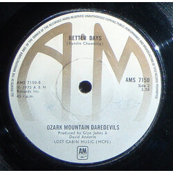The Ozark Mountain Daredevils Jackie Blue USED VINYL 7INCH SINGLE 45 RPM
