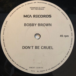 Bobby Brown Don't Be Cruel USED VINYL 12INCH 45 RPM SINGLE PROMO