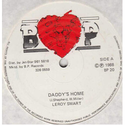 Leroy Smart Daddy's Home USED VINYL 12INCH 45 RPM