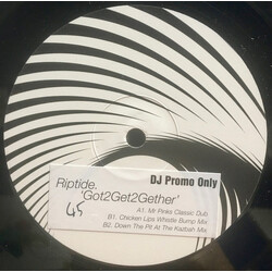 Riptide (2) Got2Get2Gether USED VINYL 12INCH PROMO