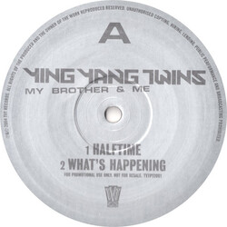 Ying Yang Twins My Brother & Me USED VINYL 12INCH SAMPLER PROMO