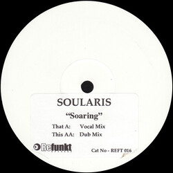 Soularis Soaring USED VINYL 12INCH WHITE LABEL