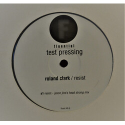Roland Clark Resist USED VINYL 12INCH TEST PRESSING