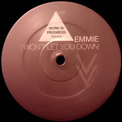 Work In Progress / Emmie I Won't Let You Down USED VINYL 12INCH PROMO