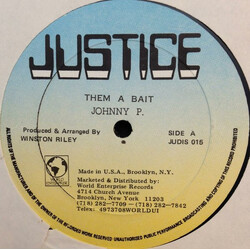 Johnny P Them A Bait USED VINYL 12INCH 45 RPM