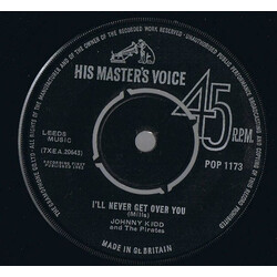 Johnny Kidd & The Pirates I'll Never Get Over You USED VINYL 7INCH 45 RPM SINGLE