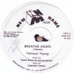 Yanique Young Breathe Again USED VINYL 12INCH