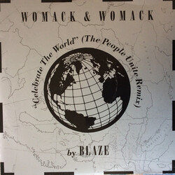 Womack & Womack Celebrate The World (The People Unite Remix By Blaze) USED VINYL 12INCH 45 RPM