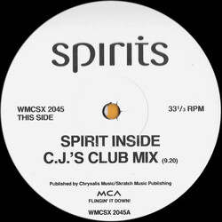 Spirits Spirit Inside USED VINYL 12INCH 33 S RPM LIMITED EDITION PROMO