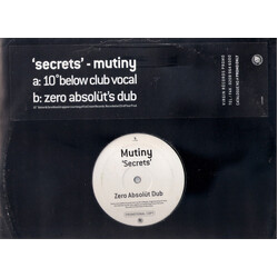 Mutiny Secrets USED VINYL 12INCH PROMO