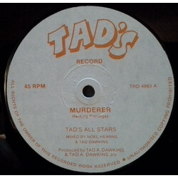 Ranking Prendigas Murderer USED VINYL 12INCH 45 RPM