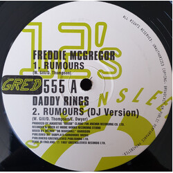 Freddie McGregor Rumours USED VINYL 12INCH 45 RPM