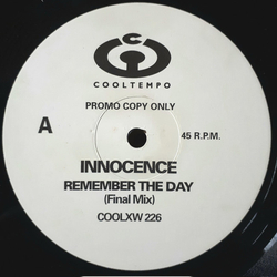 Innocence Remember The Day USED VINYL 12INCH PROMO