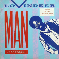 Lloyd Lovindeer Man Shortage USED VINYL 12INCH 45 RPM
