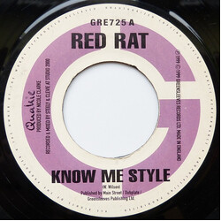 Red Rat / General Degree Know Me Style / Sweet Caan Done USED VINYL 7INCH 45 RPM
